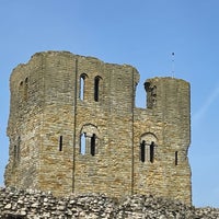 Photo taken at Scarborough Castle by Mark S. on 4/15/2022