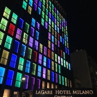 Photo taken at LaGare Hotel Milano Centrale by Stephanie S. on 3/1/2017