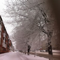 Photo taken at Проспект Шахтёров by Masha B. on 2/22/2016