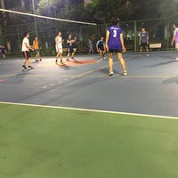Photo taken at Volleyball Court @Siriraj Hospital by Mal D. on 11/10/2015