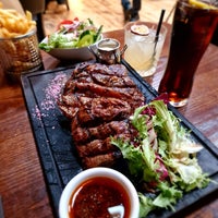 Photo taken at Buenos Aires Argentine Steakhouse Chiswick by Sara A. on 4/2/2023