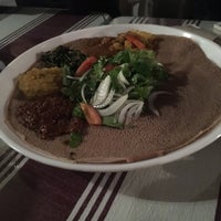 Photo taken at Gojo Ethiopian Restaurant by Misty on 11/19/2016