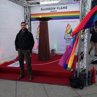 Photo taken at Rainbow Flame by Rik M. on 2/14/2014