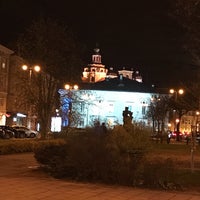Photo taken at Vokiečių gatvė by Fabiola D. on 4/13/2017