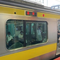 Photo taken at Chuo Local Line Nakano Station by ㅤ ㅤ. on 7/15/2021