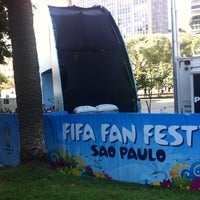 Photo taken at FIFA Fan Fest by Petroneo P. on 6/12/2014