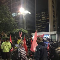 Photo taken at Praça do Ciclista by Petroneo P. on 10/19/2018