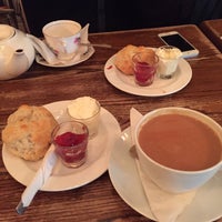 Photo taken at The Tea Party Cafe (Byward and Glebe 103 Fourth Ave) by Hina on 12/6/2015