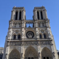 Photo taken at Cathedral of Notre-Dame de Paris by Jeremy P. on 9/27/2018