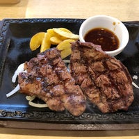 Photo taken at Steak Gusto by Masatoshi T. on 4/17/2018