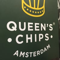 Photo taken at Queen&amp;#39;s Chips Amsterdam by Ipek K. on 12/4/2015