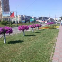 Photo taken at Зупинка «Станція метро «Мінська» by Marinka on 7/24/2016