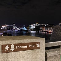 Photo taken at Thames Path by Londoner ا. on 10/13/2021