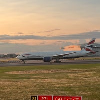 Photo taken at Runway 09R / 27L by Londoner ا. on 7/12/2023