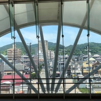 Photo taken at Sumakaihinkōen Station by より on 6/24/2020