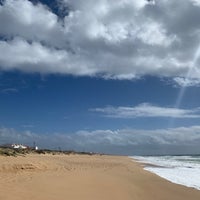 Photo taken at Praia de Faro by Martin K. on 3/7/2024