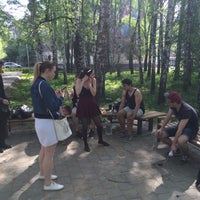 Photo taken at Сквер у Горного by Vladislav K. on 5/23/2016