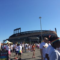 Photo taken at The Color Run Queens by Meg D. on 5/31/2014