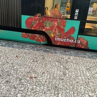 Photo taken at Lotyšská (tram, bus) by Britney 👸🏼 on 8/26/2022
