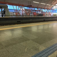 Photo taken at CCR Metrô Bahia - Estação Acesso Norte 2 - Linha 2 by Vanessa T. on 7/24/2017