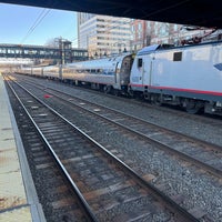 Photo taken at New Rochelle Train Station (NRO) - Metro North &amp;amp; Amtrak by Deepak S. on 3/30/2024