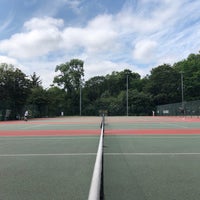 Photo taken at Battersea Park Tennis Courts by Muath on 6/26/2019