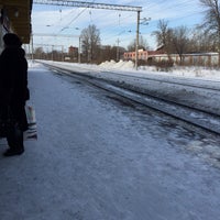 Photo taken at Станция «Черниковка» by Роберто Б. on 1/9/2016