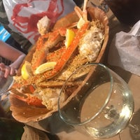 5/26/2017 tarihinde Danielle N.ziyaretçi tarafından Blue Claw Seafood &amp;amp; Crab Eatery'de çekilen fotoğraf