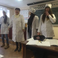 Photo taken at Перший Київський медичний коледж by Masha S. on 1/19/2016