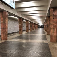 Photo taken at metro Kaluzhskaya by Yuri G. on 6/9/2020