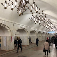 Photo taken at metro Mendeleyevskaya by Yuri G. on 12/16/2020