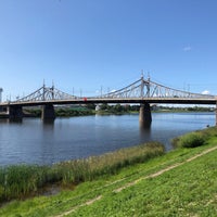 Photo taken at Староволжский мост by Yuri G. on 8/21/2021