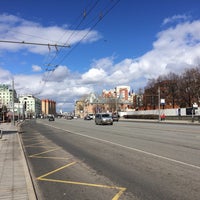 Photo taken at Улица Большая Якиманка by Yuri G. on 4/23/2017