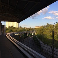 Photo taken at monorail «Ulitsa Milashenkova» by Yuri G. on 8/16/2017