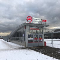 Photo taken at Станция МЦК «Белокаменная» by Yuri G. on 2/15/2020