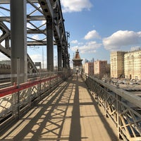 Photo taken at Новоандреевский мост by Yuri G. on 3/28/2021