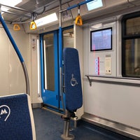 Photo taken at metro Arbatskaya, line 4 by Yuri G. on 2/16/2020