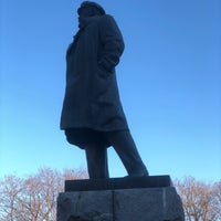 Photo taken at Памятник В. И. Ленину by Yuri G. on 11/12/2018