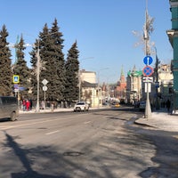 Photo taken at Улица Волхонка by Yuri G. on 3/10/2021