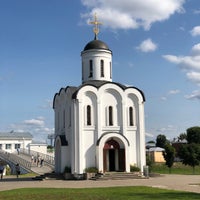Photo taken at Храм в честь Святого Благоверного Великого князя Михаила Тверского by Yuri G. on 8/21/2021