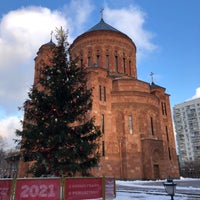 Das Foto wurde bei Армянский храмовый комплекс von Yuri G. am 12/27/2020 aufgenommen