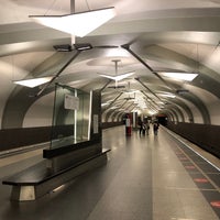 Photo taken at metro Novokosino by Yuri G. on 7/5/2021