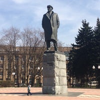 Photo taken at Памятник В. И. Ленину by Yuri G. on 4/24/2018