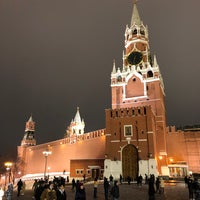 Photo taken at Spasskaya Tower by Yuri G. on 12/5/2021