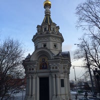 Photo taken at Часовня Николая Чудотворца by Yuri G. on 1/3/2016
