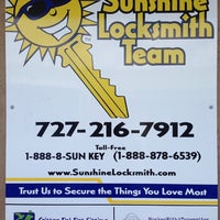 Foto diambil di Sunshine Locksmith Team, LLC oleh Garrett W. pada 10/8/2013
