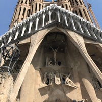 Photo taken at The Basilica of the Sagrada Familia by Gizem C. on 3/13/2017