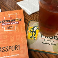 Photo taken at Hoppin&amp;#39; Frog Brewery by Brian J. on 10/8/2023