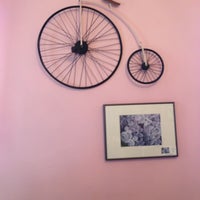 Photo taken at Pink Bicycle Tea Room by Anna W. on 4/15/2013