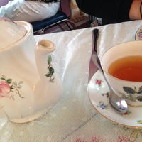 Photo taken at Pink Bicycle Tea Room by Anna W. on 4/15/2013